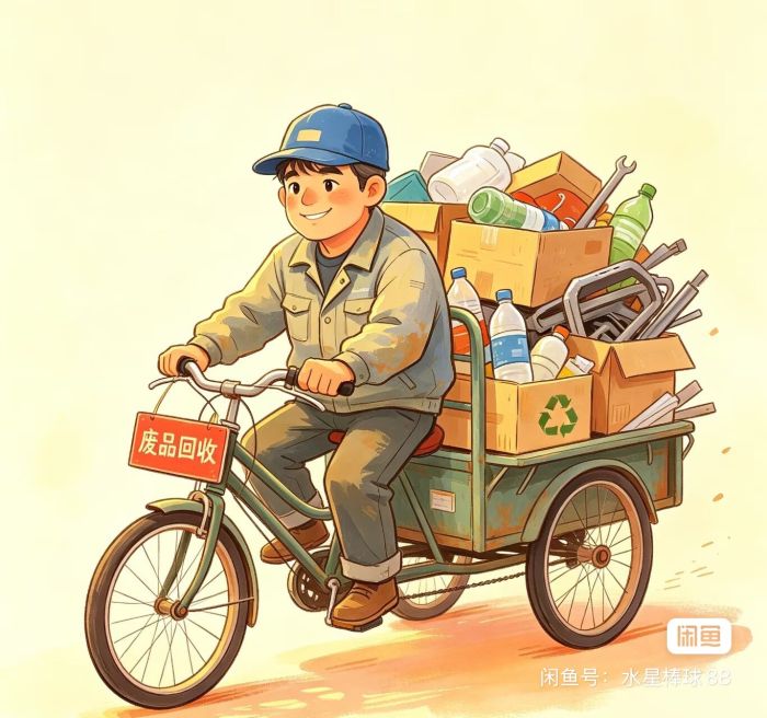 小张师傅上门回收废品