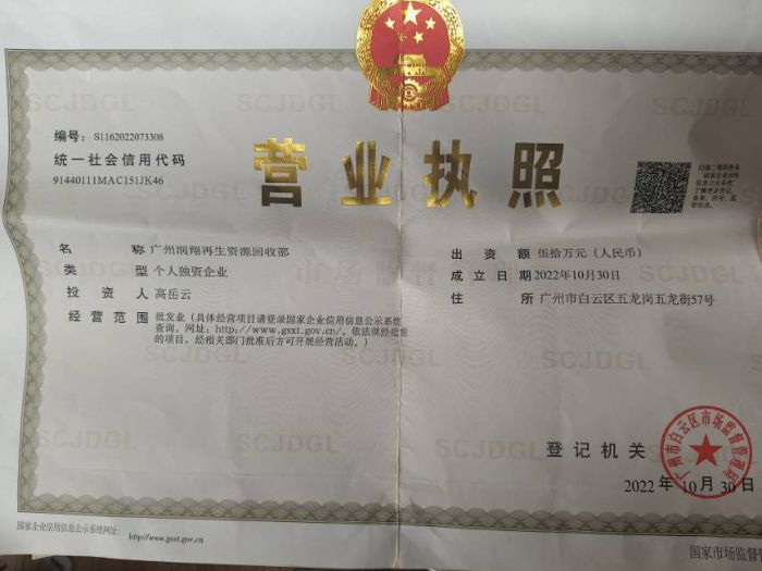 诚信废品收购站店铺实拍图2